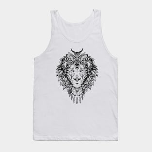 Totem Lion mandala in boho/ethnic/aztec style Tank Top